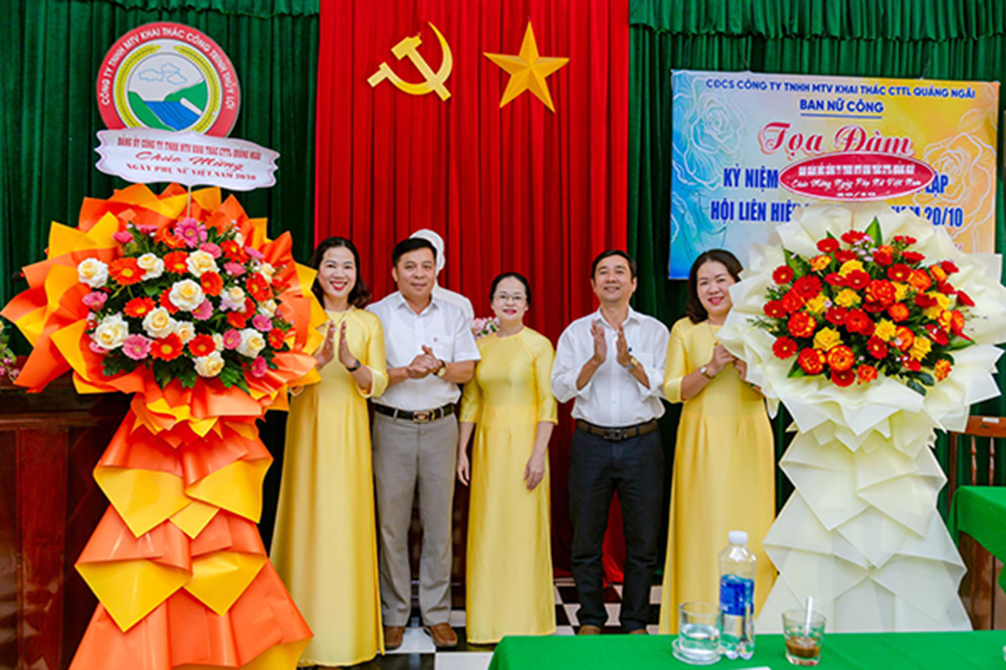 Công ty TNHH MTV Khai thác Công trình Thủy lợi Quảng Ngãi tổ chức Hội 